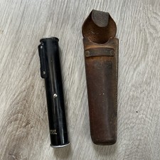 Vintage W & L.E. Gurley Surveyor Hand Level Black with Original Leather Case picture