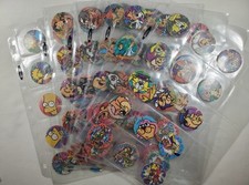 91 Flying Tazos Lot Hanna-Barbera Simpsons Yogi Flintstones 1995 Mexico picture