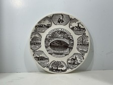 Vintage Admire Kansas Centennial Plate 1886 1986 Kettlesprings Kilns 10 1/8” picture
