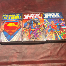 Superman: The Man of Steel Vol. 1-3 Hardcover Graphic Novel Set DC picture