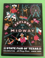 STATE FAIR OF TEXAS 2023 REFRIGERATOR MAGNET - GO BIG TEX - 4”  x  3” Size. picture
