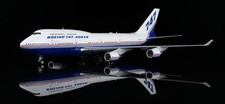 SQ Wings L2101 Boeing 747-400ER Factory House Color N747ER Diecast 1/200 Model picture