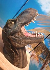 Tyrannosaurus Rex Dinosaur Head Wall Mount picture