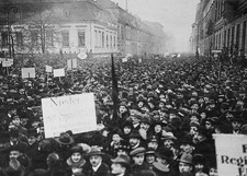 Citizen demonstration Berlin Demonstration of citizens streets of - Old Photo picture