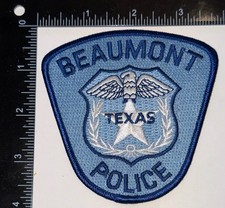 Beaumont Texas TX Police Patch picture