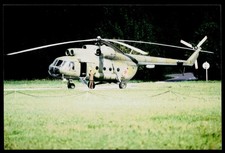 1980s Soviet Air Force USSR Mil Mi-8 Hip Transport Helicopter Original Color Pho picture