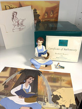 WDCC 2005 Beauty & The Beast membership Sculpture and Litho.  COA  box included picture