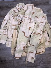 Lot of 5 USAF US Army Desert Camouflage Combat & Field Coat + 1 Trouser picture