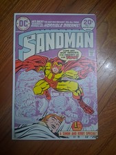 Sandman #1 Purple Color Error Variant 1974 SIGNED JACK KIRBY & ROYER picture
