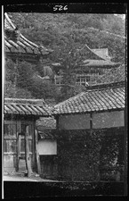 Photo:Japan 1908 Temple Rooftops Travel View Korean Print picture