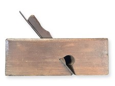 Vintage AB Salmen MASTER 1 1/4” Skewed Moulding Plane Beechwood Sheffield Iron. picture