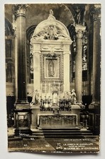 Mexico RPPC Basilica Guadalupe Interior Virgen Altar 1931 Postcard D7 picture
