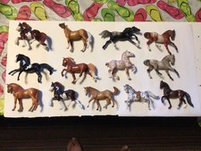 Breyer Reeves Plastic Horses Lot Of 11 Small Horses, Some Vintage (4/29) picture