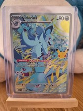 Pokemon TCG Nidorina (30th Celebration) MEP 101 Black Star Promo picture
