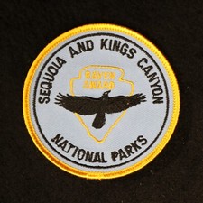 Sequoia and Kings Canyon Raven Award National Parks Embroidered Patch Bird CA picture