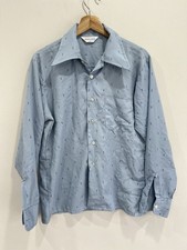 Vintage 70s 80s Grants Mens Wear Button Up Shirt picture