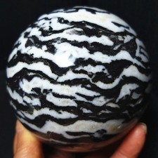 RARE 1326.8G Natural Polishing Colorful Stripes Agate Ball Reiki Healing AB1624 picture