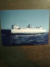5 x 7 COLOR PRINT THE M.V.FERRY KLICKITAT WASHINGTON STATE FERRIES VINTAGE picture