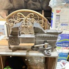 Vintage Craftsman 3-1/2” Jaw Bench Vise,With Swivel Base & Pipe Grips 17 lbs picture