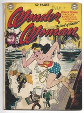 Wonder Woman #39 (DC Comics, 1950) Classic Golden Age, Sensation | GD+ 2.5 picture