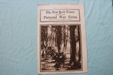1914 OCT 1 NEW YORK TIMES MID-WEEK PICTORIAL WAR EXTRA - GERMAN FIRING - NP 9117 picture