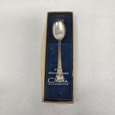 1964 NY World’s Fair Silver Plate 3.25” Spoon Globe US Steel Original Box picture