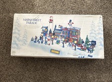 Vintage Trendmasters 1998 Main Street Parade Christmas VILLAGE Decor Collectible picture
