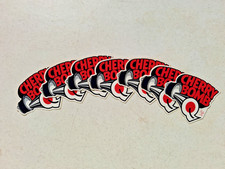 (7) Vintage (NOS) 1976, Cherry Bomb, Peel n' Stick Stickers -Original Backing picture