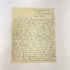 1863 Civil War Letter Alexander McClelland 2nd PA Cavalry Camp Distribution picture