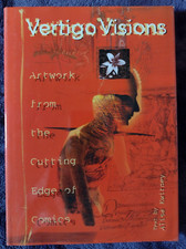 VERTIGO VISIONS DC Comics 2000 Hardcover Art Book Dust-Jacket Sandman Preacher + picture