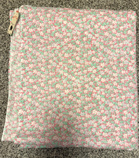 Vintage Zayre 100% Cotton Floral Fabric 6.83 Yds x 43