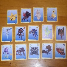 Final Fantasy VIII Square 1999 Japanese Trading Card Lot 14 Triple Triad picture