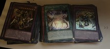 YUGIOH 100 CARD ALL HOLOGRAPHIC HOLO FOIL COLLECTION LOT SUPER, ULTRA, SECRETS picture