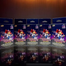 5 x Upper Deck Transformers: The Movie 40th Anniversary Pack LIMITED EDITION NEW picture