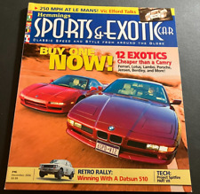 Hemmings Sports & Exotic Car Magazine Vol 2 Issue 4 - NSX 850i VW Peugeot Opel picture