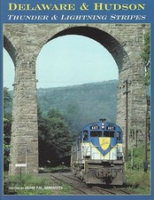 DELAWARE & HUDSON: Thunder & Lightning Stripes -- 1970s-1980s - (BRAND NEW BOOK) picture