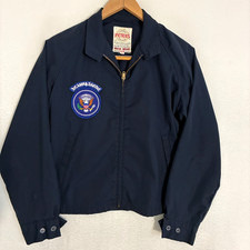 Vtg 70s 80s Secret Service Camp David Presidential Seal Jacket Size 34 Patches picture