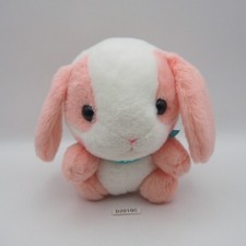 D2010C Poteusa Loppy Bunny Pink Amuse Plush 6