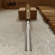 Pfeil Swiss Made Straight Carving Gouge # 7 / 14mm Excellent Condition Sharp picture