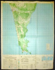 5729 ii - MAP - Phu Quoc Island - Duong Dong - Gulf of Thailand - Vietnam War picture