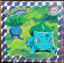 Oddish & Bulbasaur Pr43 Vintage 1999 Artbox Pokémon Series 1 Prism Sticker NM picture