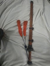 Original orange tassel, Pre GSM Damascus, Cold Steel Battle Gim 1 Piece Rosewood picture