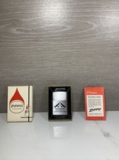 Vintage 1970’s Unfired Masonite Corporation Zippo Lighter New In Box Advertising picture