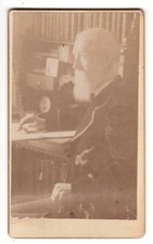 Antique CDV Circa 1868 Abdullah Freres Old Bearded Man Constantinople Turkey picture