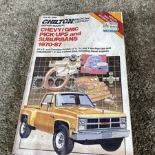 Chilton 6936 Repair Manual Chevy/GMC Pick-ups and Suburbans 1970-87 picture