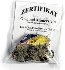 Real Piece of the BERLIN WALL with Certificate of Authenticity picture
