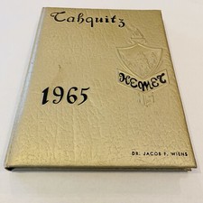 Vintage Tahquitz  Hemet high School Yearbook Hemet, CA YEAR 1965 picture