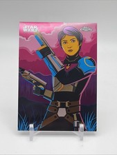 2026 Topps Chrome Star Wars Sabine Wren Kyber Light CASE HIT SP #KL-27 Eric Tan picture