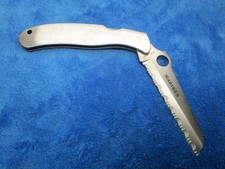 ORIGINAL VINTAGE SPYDERCO MARINER LOCKBACK FOLDING KNIFE MADE IN SEKI JAPAN picture