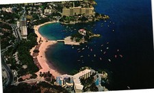 Acapulco Mexico Caleta Beach Aerial View Boats Bay Vintage Postcard picture